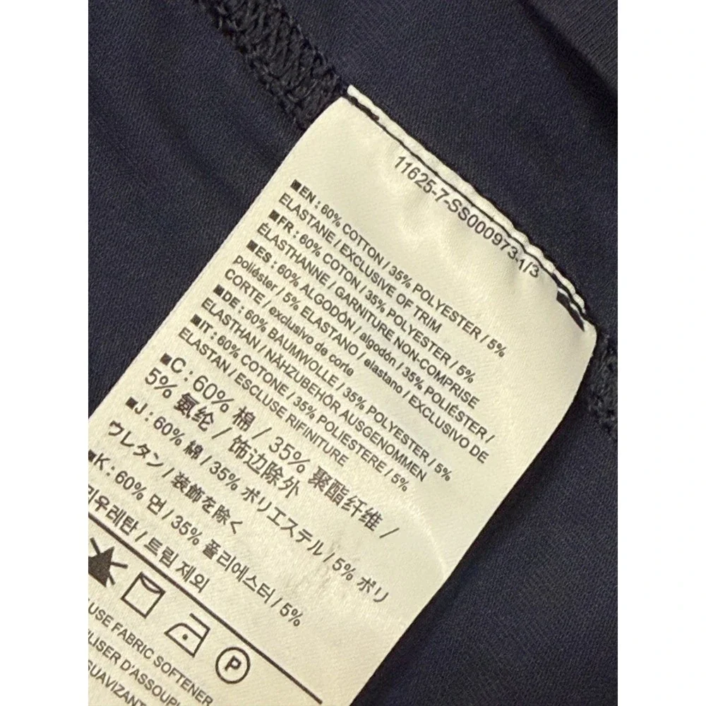 Arcteryx Captive SS Performance Polo Mens Navy Blue Outdoor Hiking Sz L